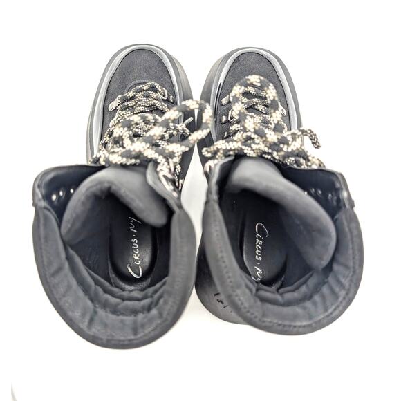 Circus NY by Sam Edelman Gail Lace-Up Platform Boot Women's Black Sz US8.5M EU39 - Picture 11 of 15